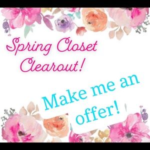 Closet clear out! I accept reasonable offers!